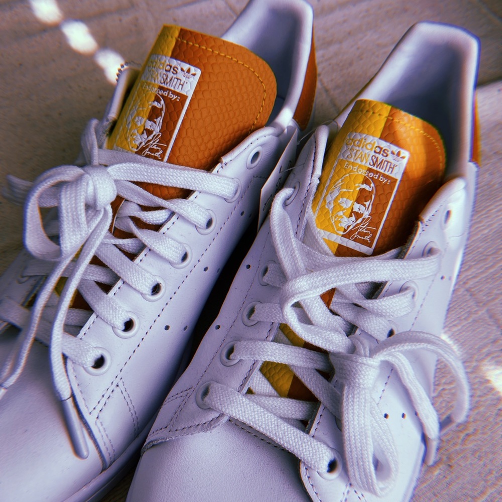 Stan Smith Gold Yellow Snakeskin Legacy